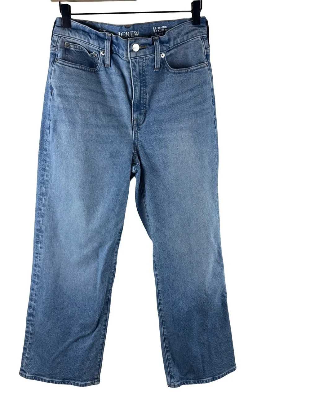 J. Crew High-rise slim-wide jean in 1996 semi-stretch